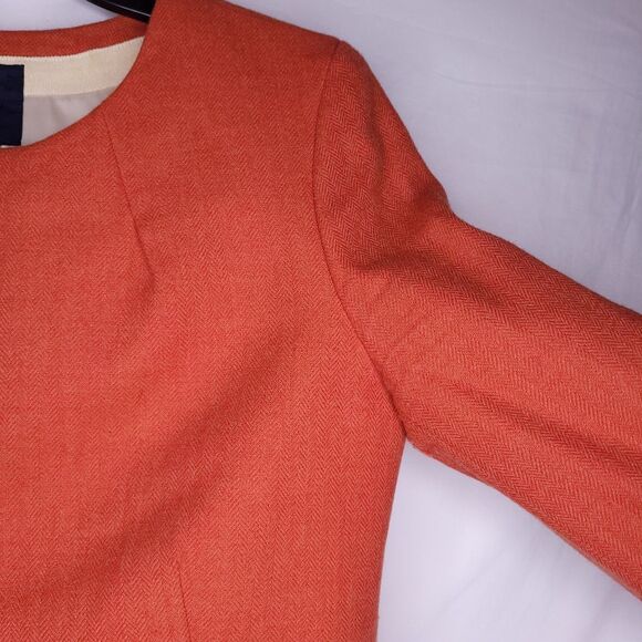 J. Crew Women's Orange Blazer - Picture 5 of 10